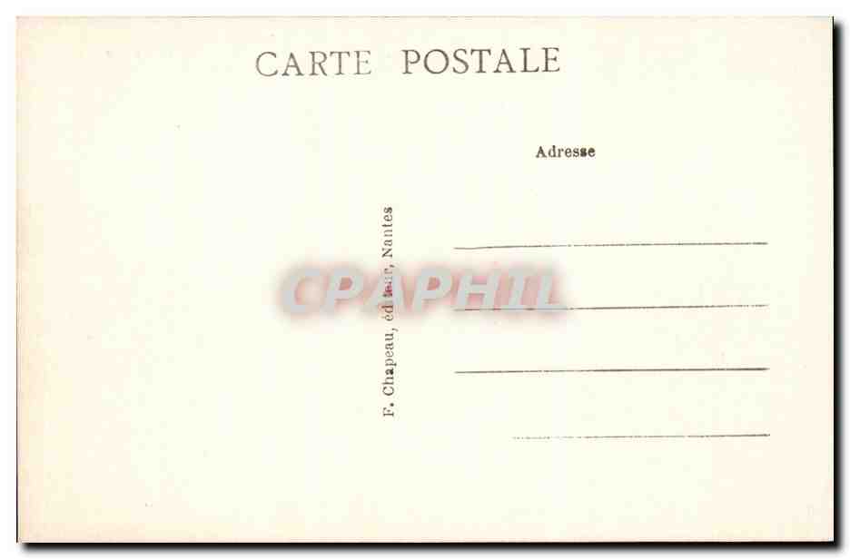 La Baule sur Mer CPA Le casino  — Rückseite