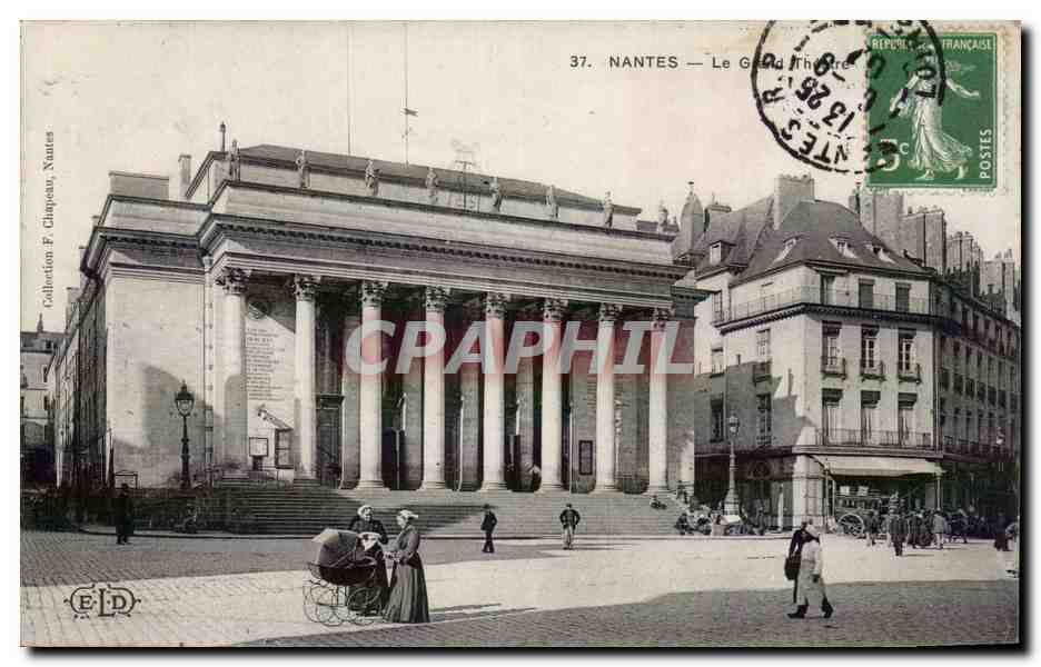 Nantes CPA Le grand theatre