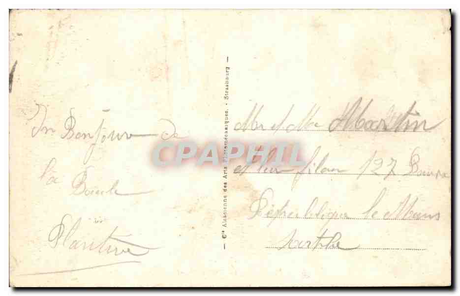 CPA La Baule Hotel Royal — Rückseite
