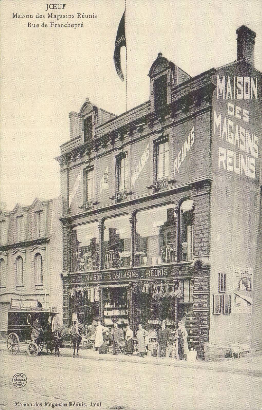 REPRODUCTION Jouef MAison des magasins reunis Rue de francehepre