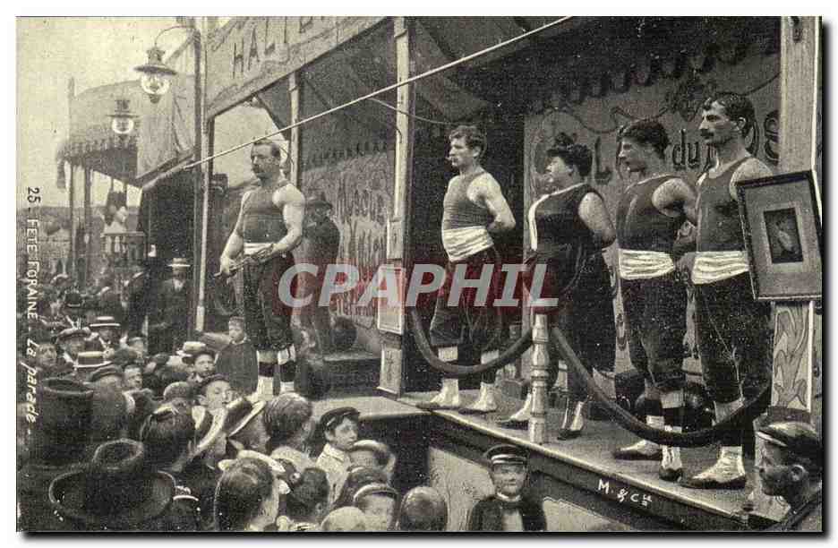 REPRODUCTION Paris Parade des Hercules Folklore