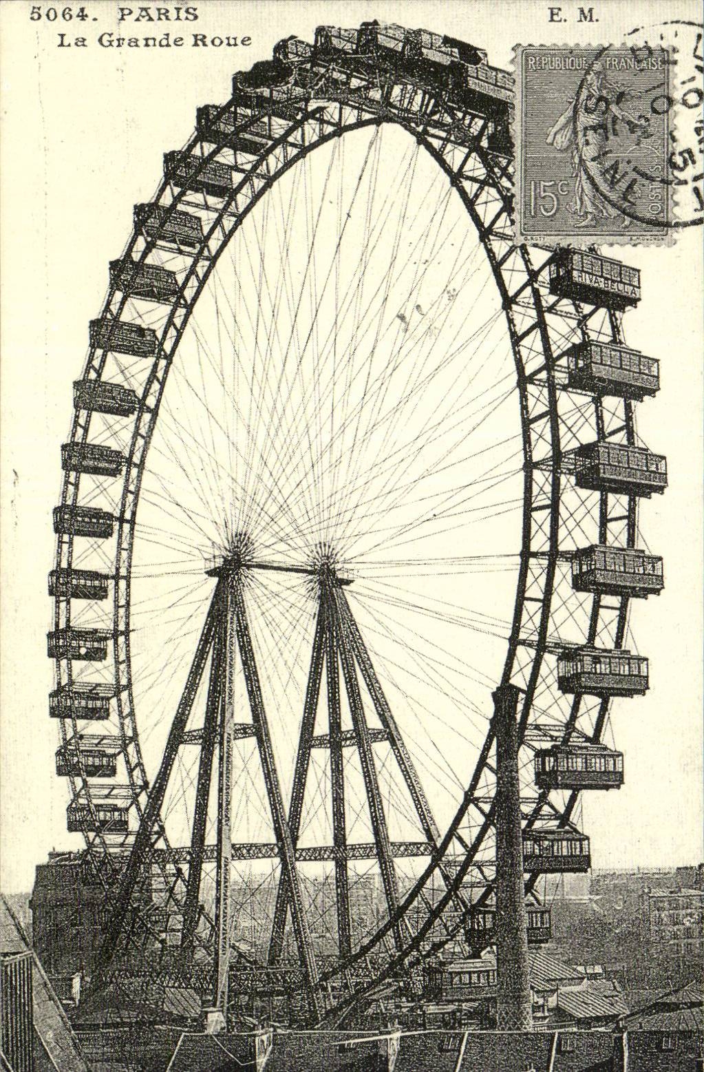 REPRODUCTION Paris La grande roue