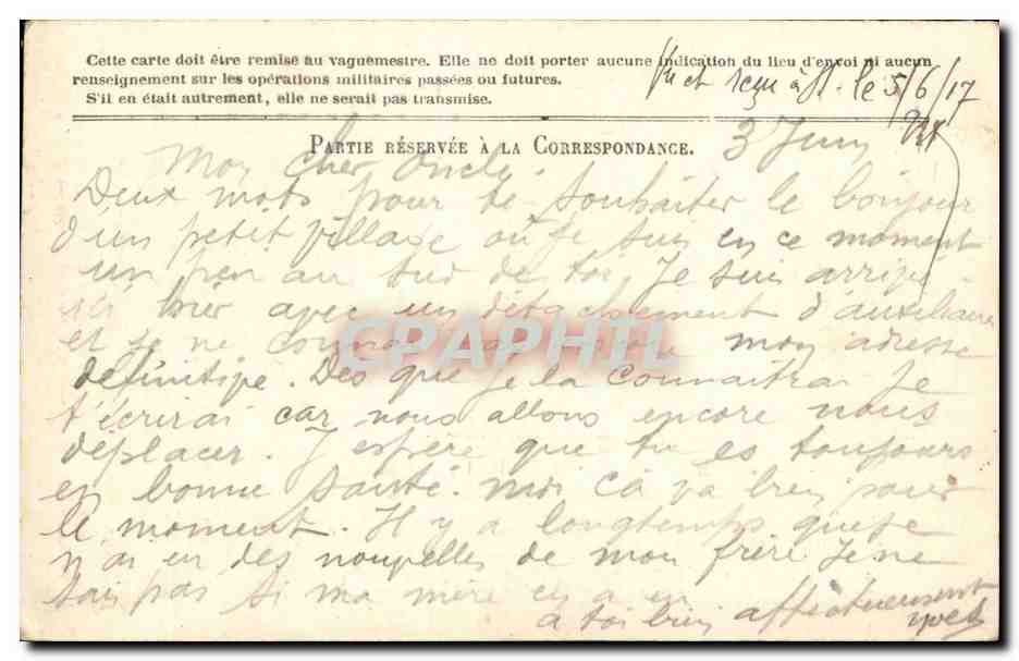 Carte en Franchise militaire Bourlot Berthelot Ste Menehoulde — Rückseite
