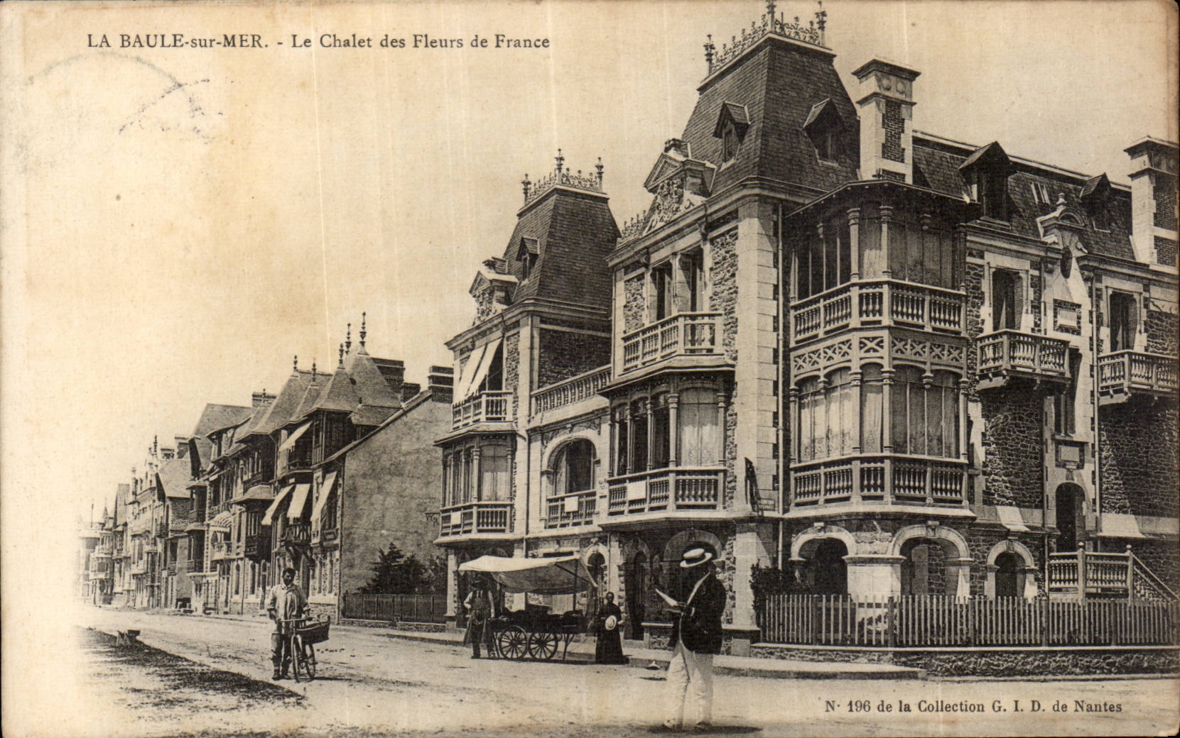 CPA La Baule sur Mer Le chalet des fleurs de France
