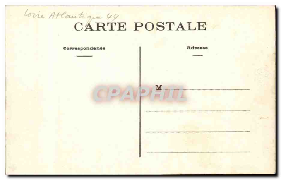 CPA Calvaire de Pontchateau Jesus rencontre sa tres sainte mere — Rückseite