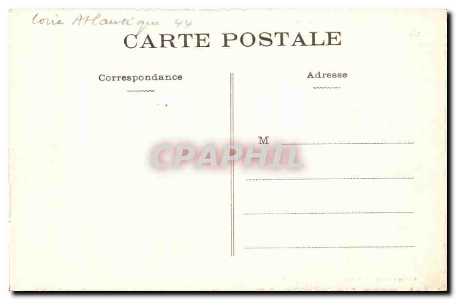 CPA Calvaire de Pontchateau Une femme pieuse essuie la face de Jesus — Rückseite