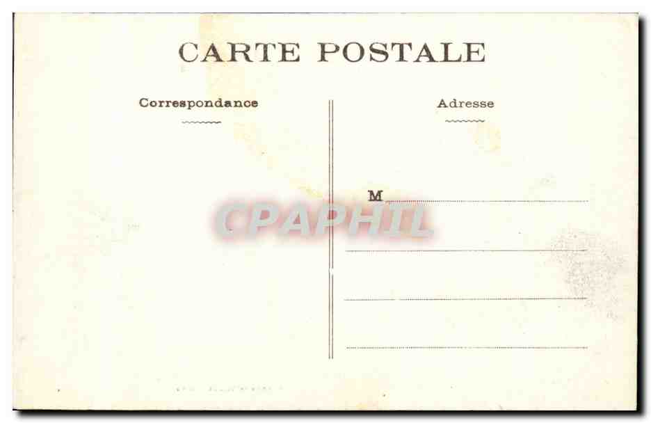 CPA Calvaire de Ponchateau Jesus tombe pour la seconde fois — Rückseite