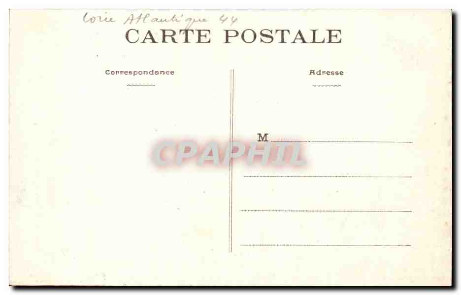 Calvaire de Pontchâteau — (XIe Station) — Jésus cloué à la Croix — Phototypie YASBELLIER - Watten — Rückseite