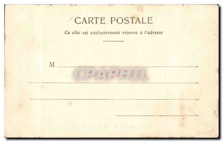 CPA Bourg de Batz Maree montante — Rückseite