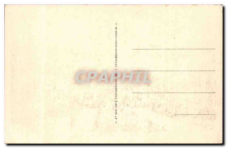 CPA La Baule Hotel Royal Delhorne — Back
