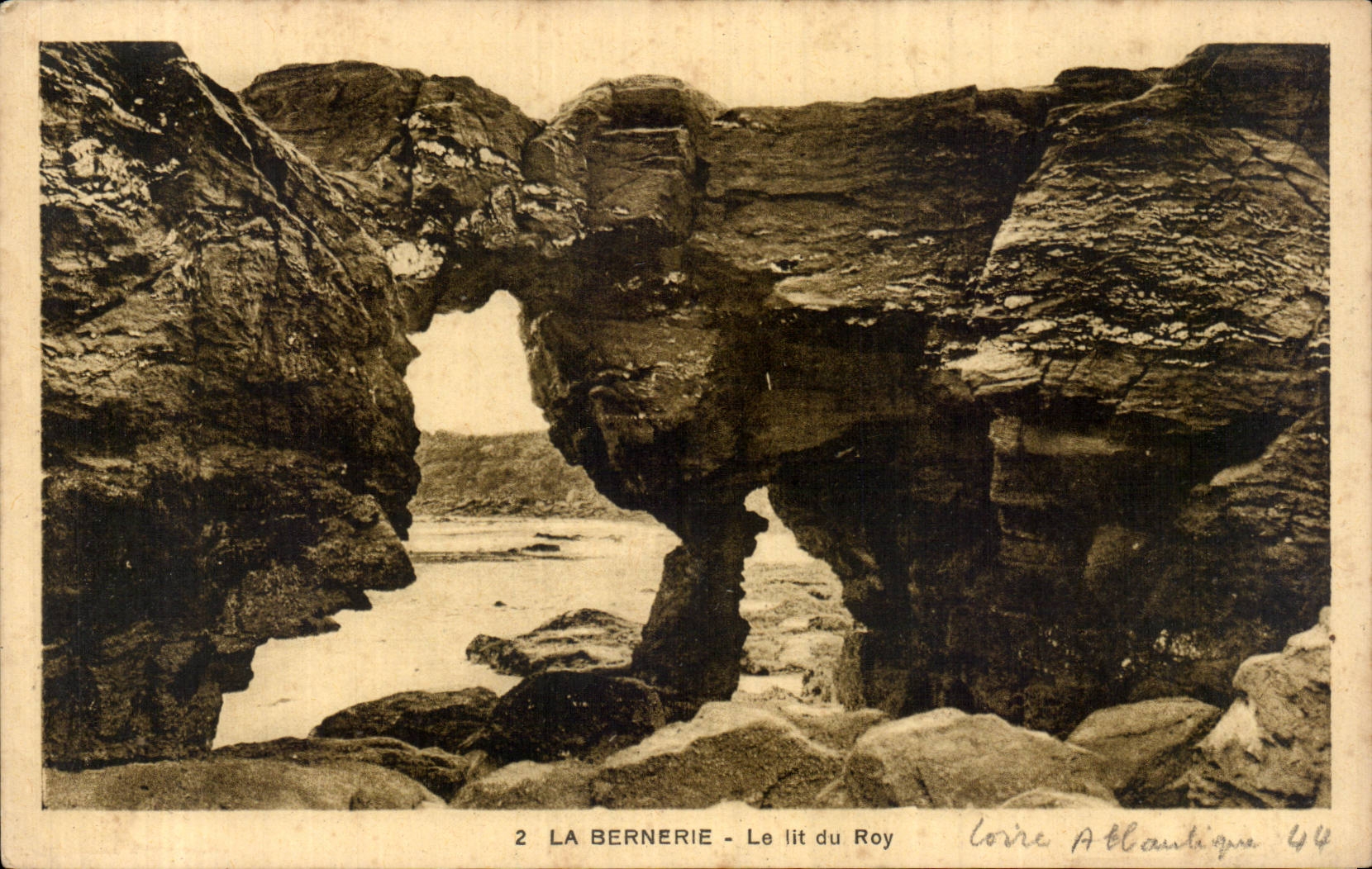CPA La Bernerie Le lit du Roy