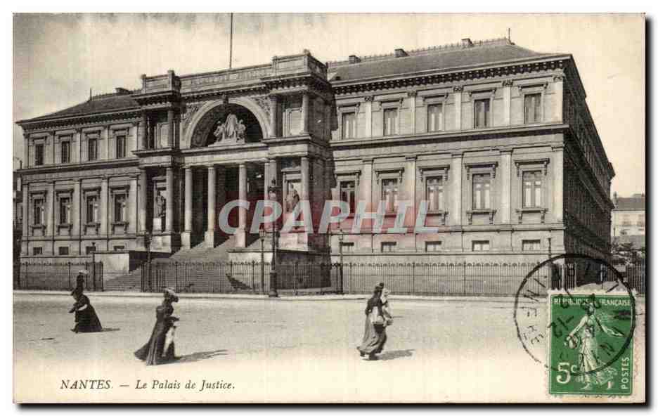 CPA Nantes Palais de justice