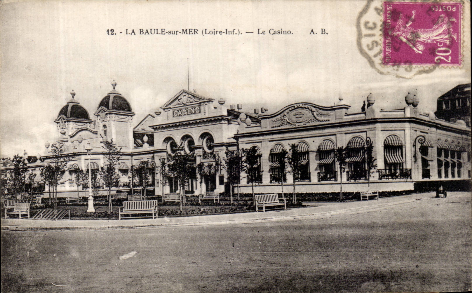 CPA La Baule Le casino