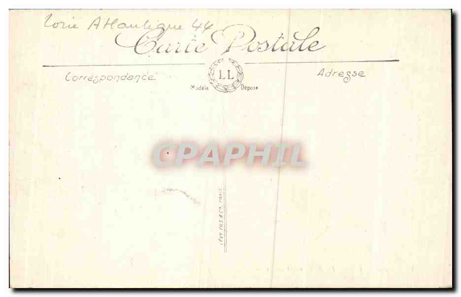 CPA Nantes Le monument des combattants de 1870 — Verso