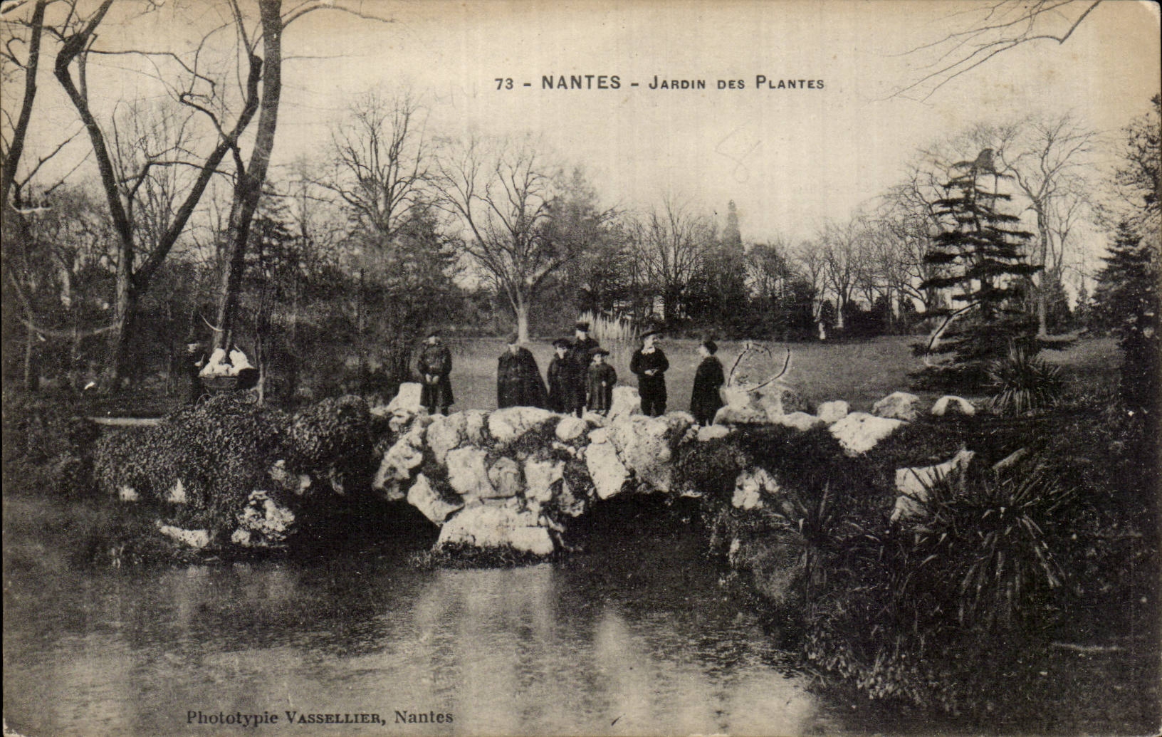 CPA Nantes Jardin des plantes