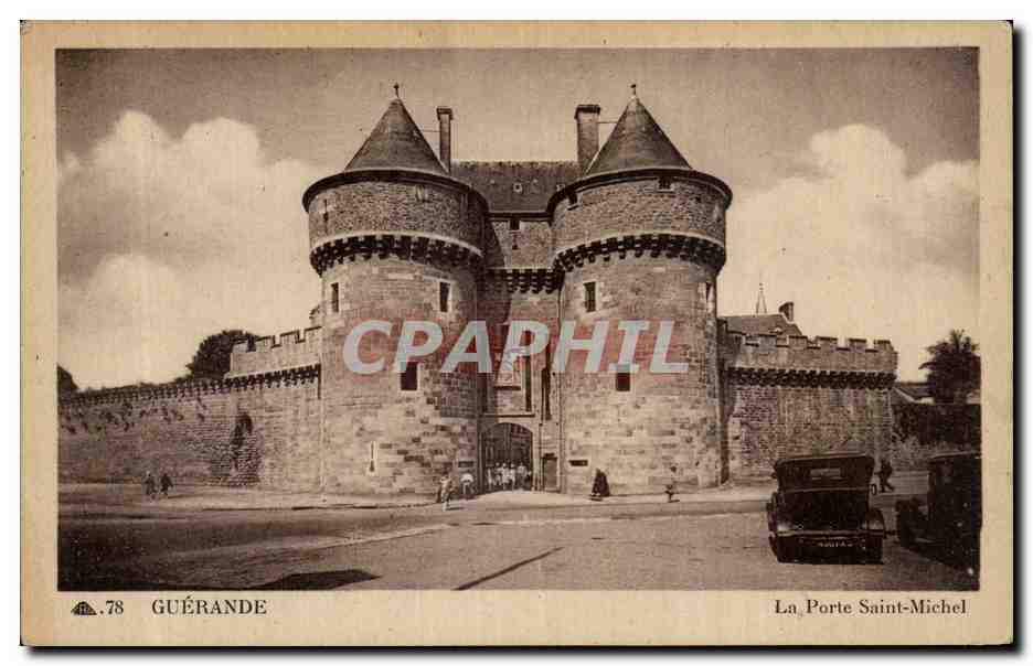 CPA Guerande La porte Saint Michel