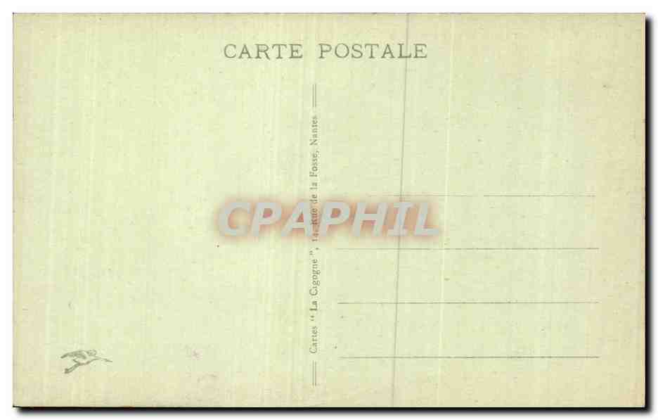 CPA Nantes Musee Dobree Manoir de la Touche — Rückseite