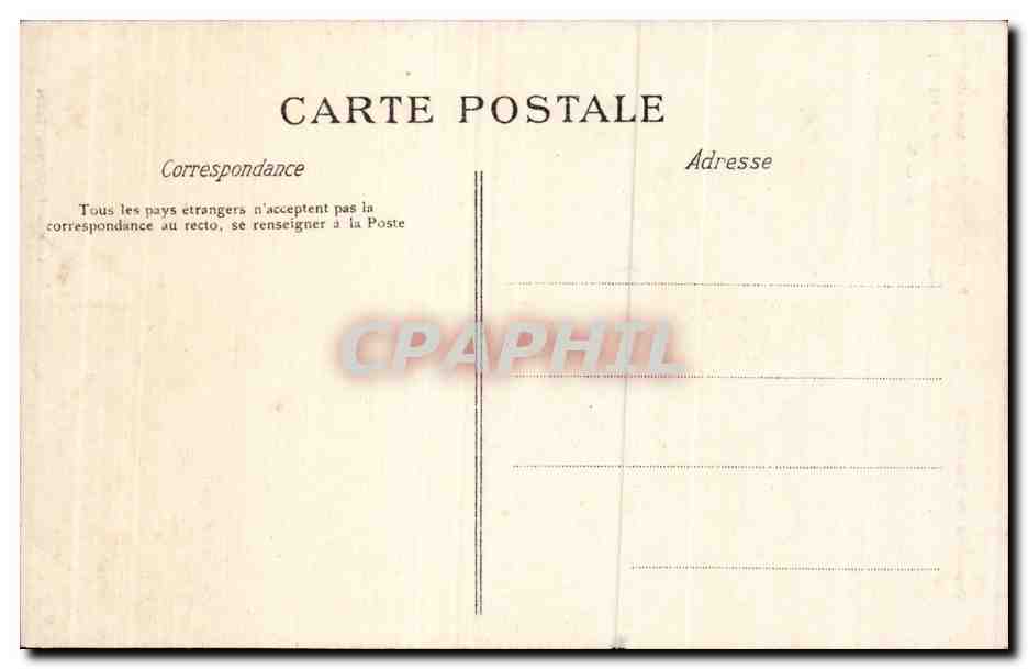 CPA Environs de Nantes Chantenay sur Loire Eglise Saint Clair — Rückseite