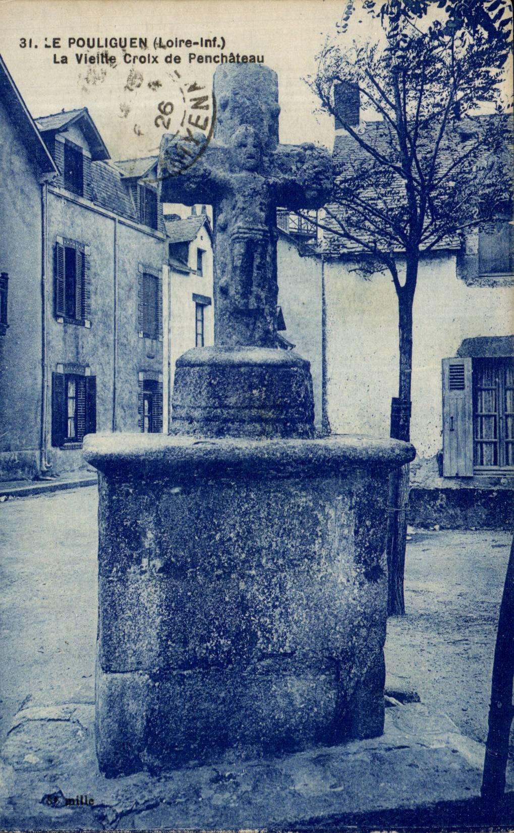 CPA Le Pouliguen La vieille croix de Penchateau
