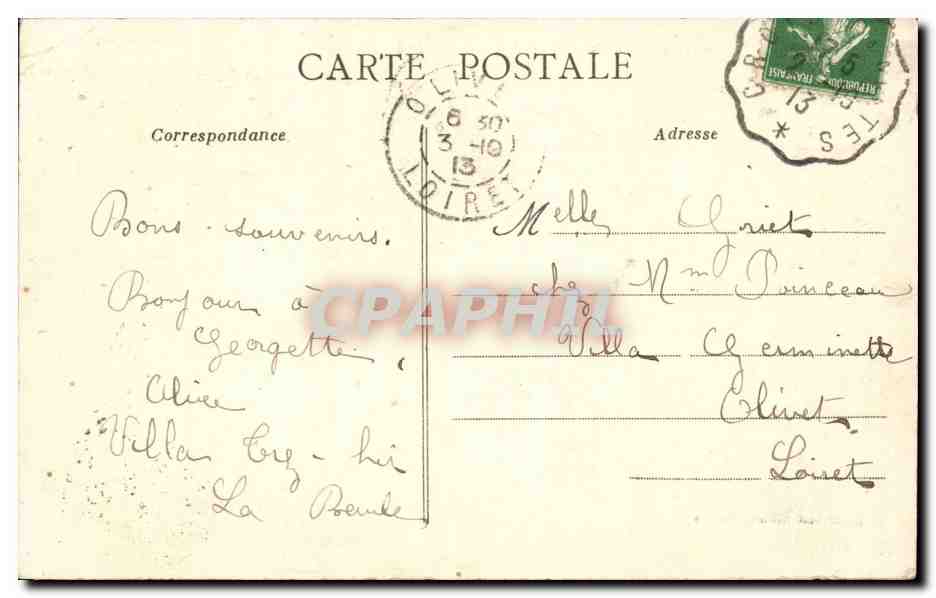 Le Pouliguen (Loire-Inf.) - La Grotte des Korrigans — éditeur Abboud-Nozaïs, Nantes, n°15 — Rückseite