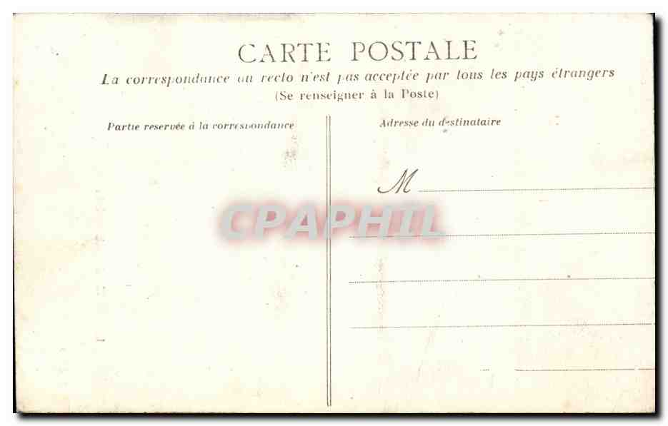 CPA Le Pouliguen Abside de l'eglise — Back