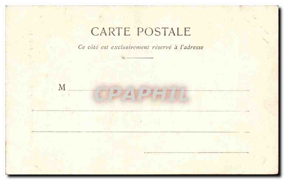 Nantes CPA la cathedrale Grande nef — Rückseite