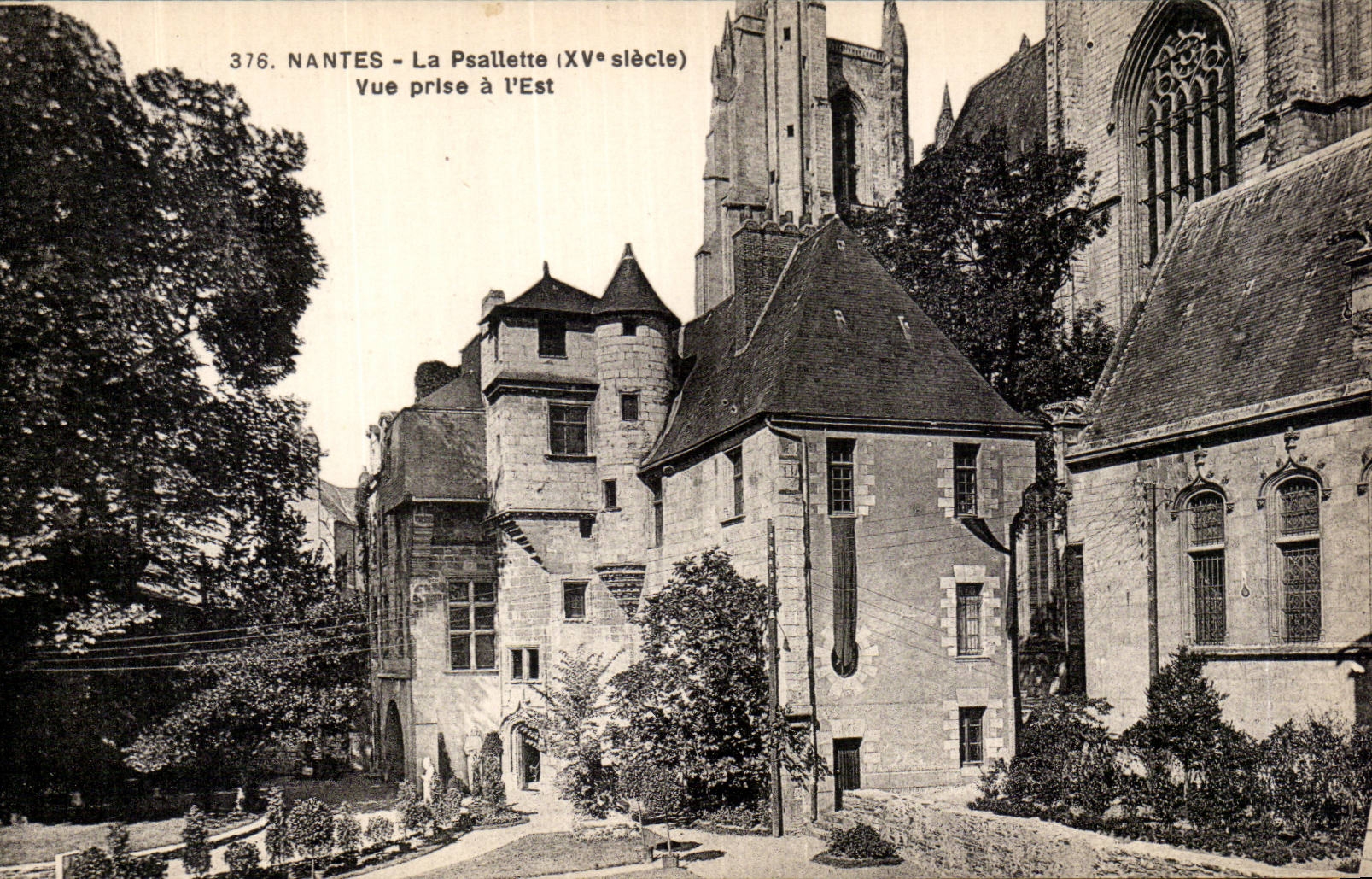Nantes CPA La psalette Vue prise a l'Est