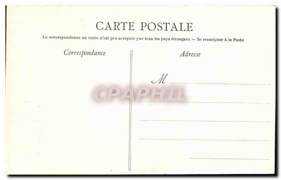 Nantes CPA La chapelle du chateau cosntruite par francois II — Verso