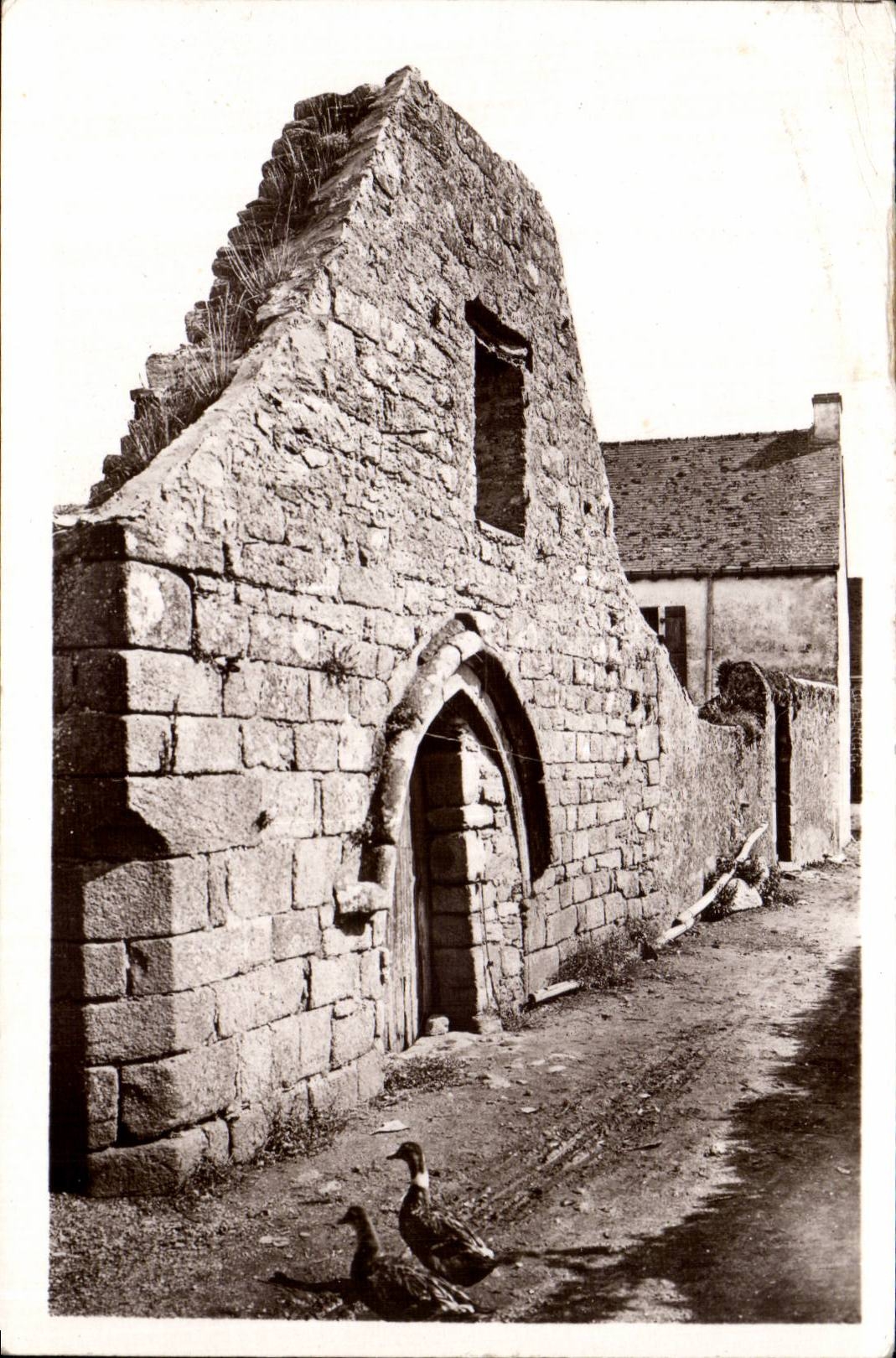 CPA Piriac Ruines de la chapelle StFiacre