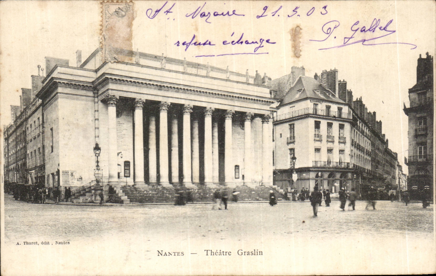 CPA Nantes Theatre Graslin