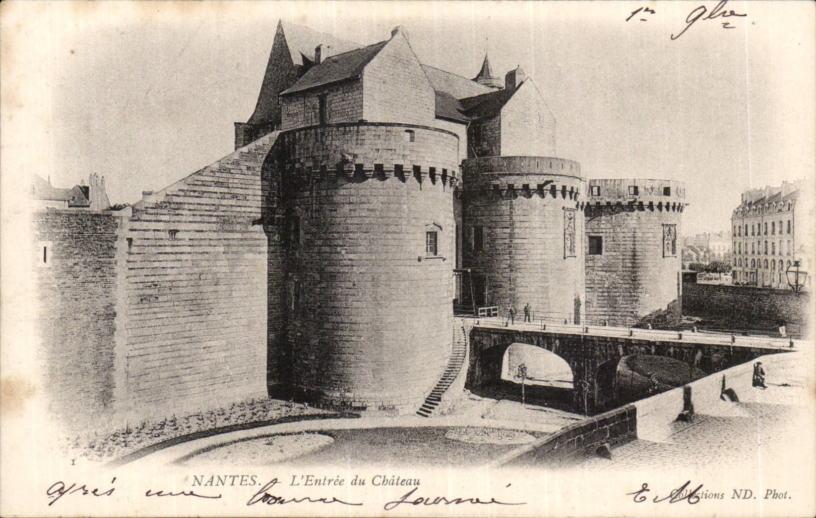 CPA Nantes Le chateau