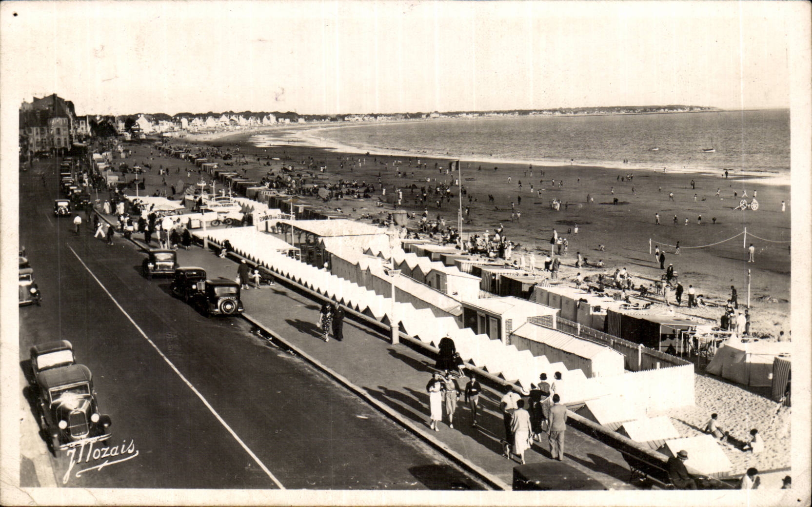 CPA La Baule sur mer Vue generale de la plage