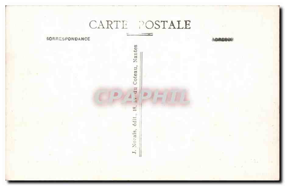 CPA L'ascension Le seigneur benit ses apotres — Rückseite