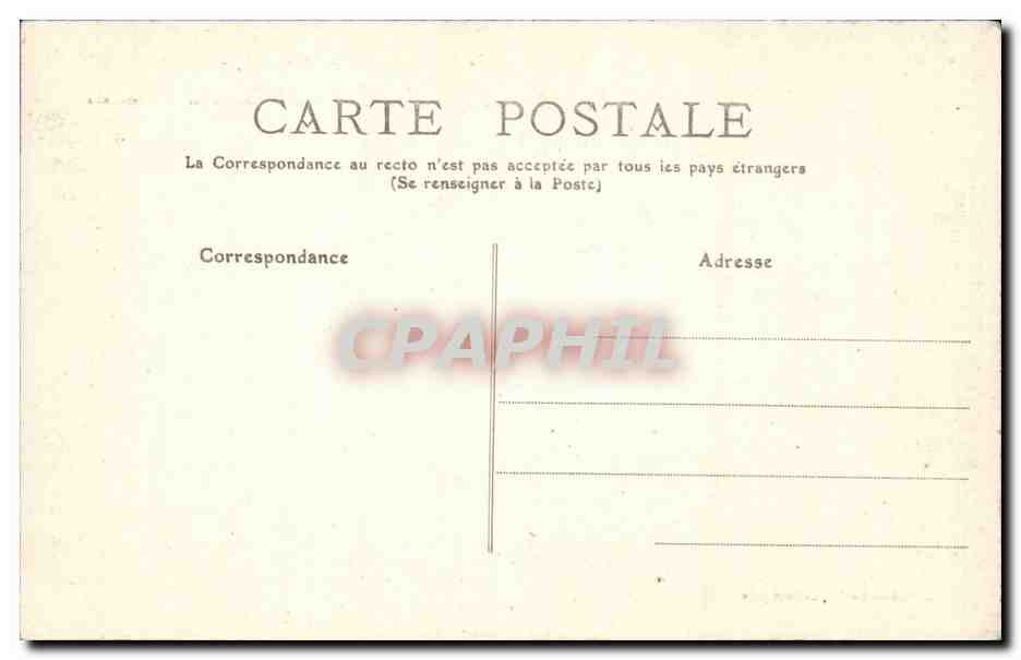 CPA Le Pouliguen Pierre percee vue de la cote — Rückseite