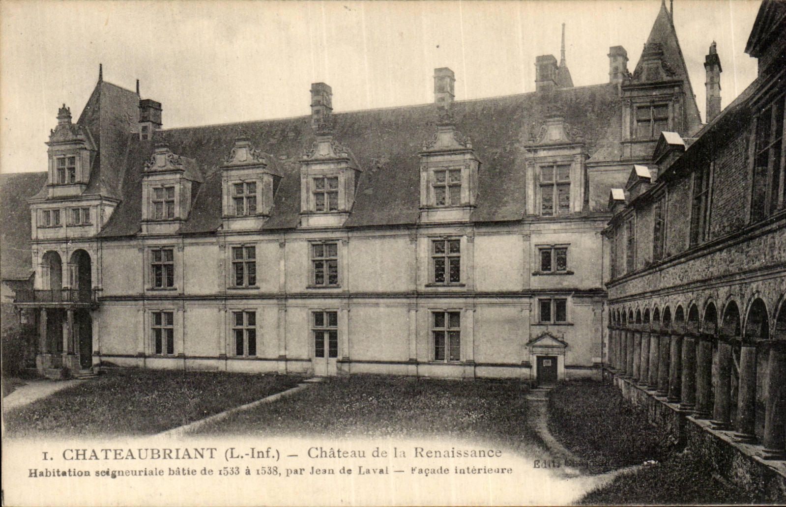 CPA Chateaubriant Chateau de la Renaissance