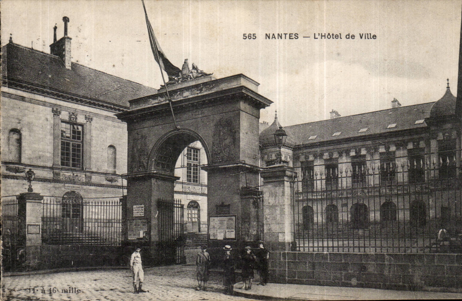 CPA Nantes L'hotel de ville