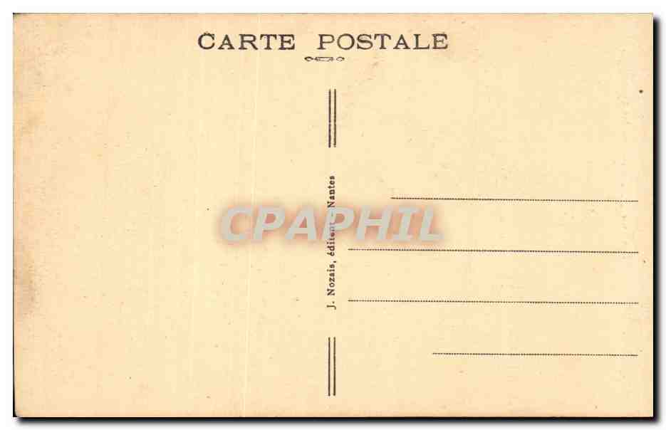 CPA Nantes Cathedrale Saint Pierre — Rückseite