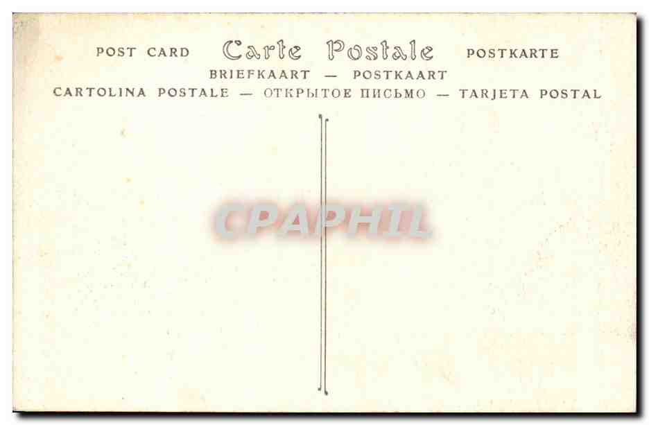 Nantes CPA la Prefecture — Rückseite