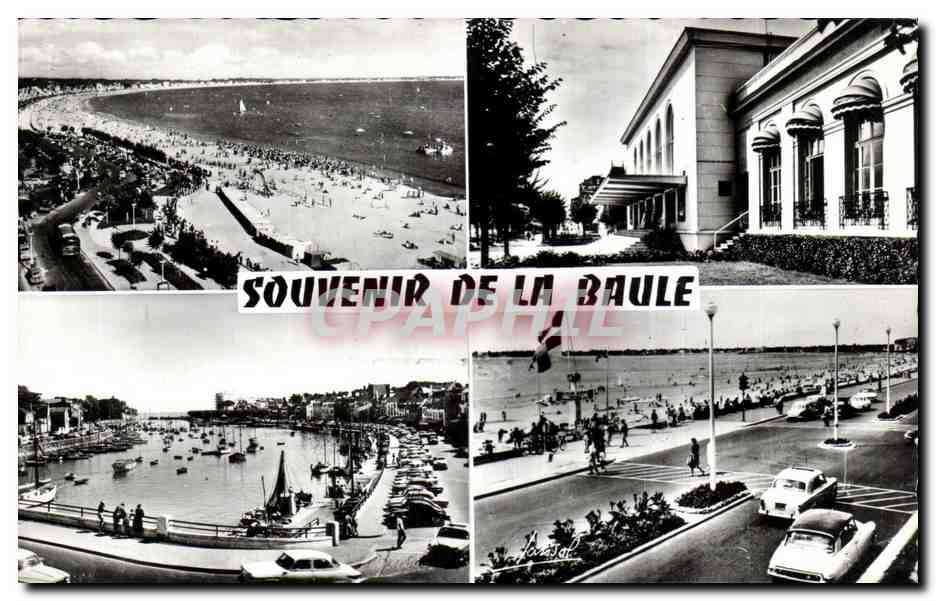 CPSM Souvenir de la plage