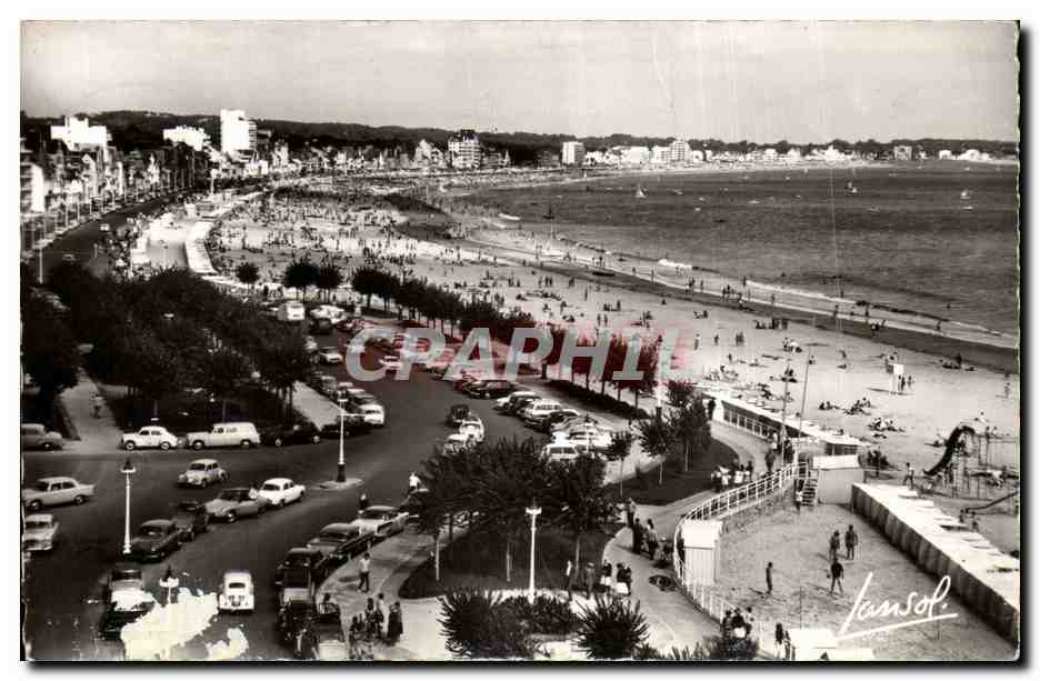 CPSM La Baule La plus belle plage d'Europe