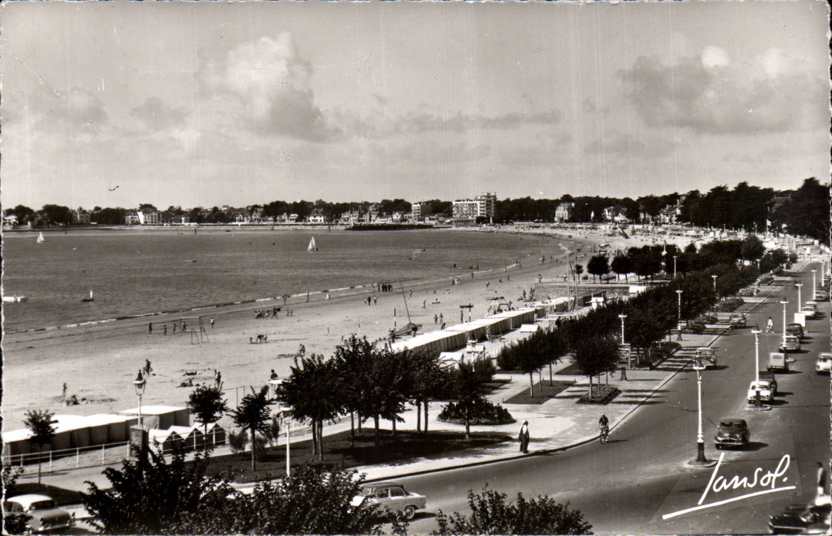 CPSM La Baule Esplanade du casino
