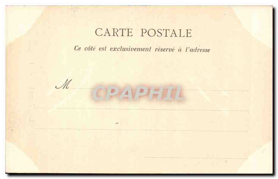 Nantes CPA La colonne louis XVI — Verso