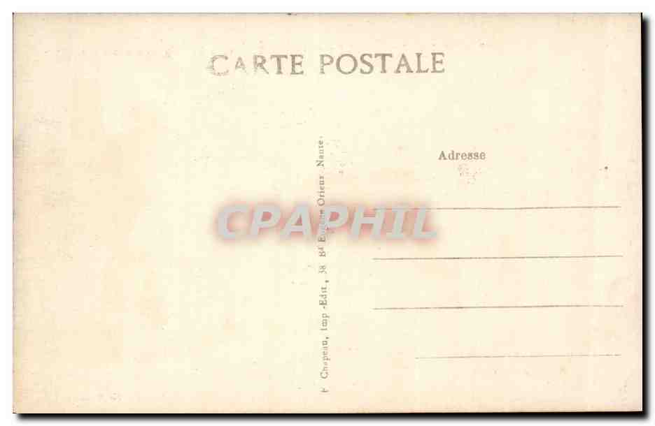 La Baule CPA Bouelvard Darlu pres Les Fauvettes  — Rückseite