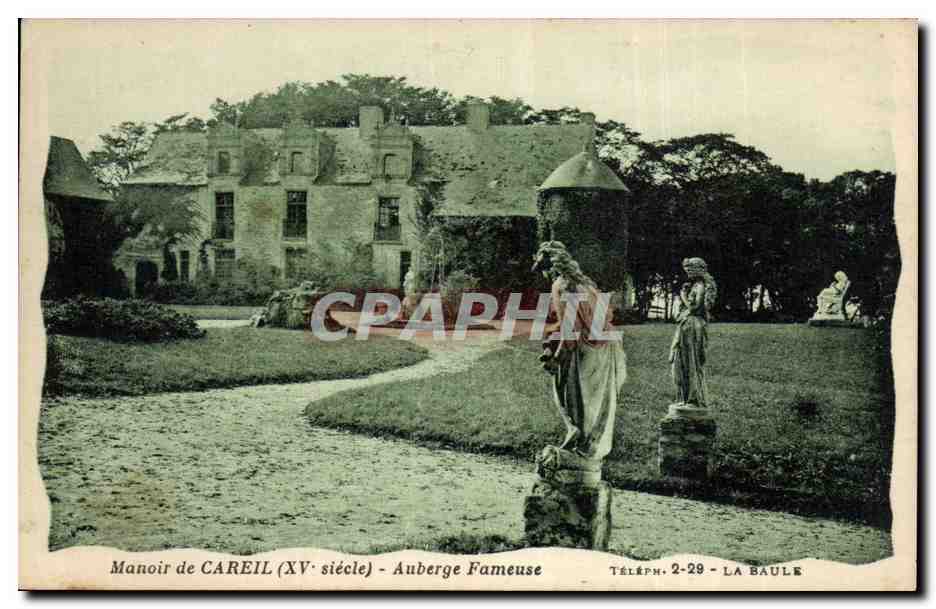CPA Manoir de Careil Auberge fameuse 