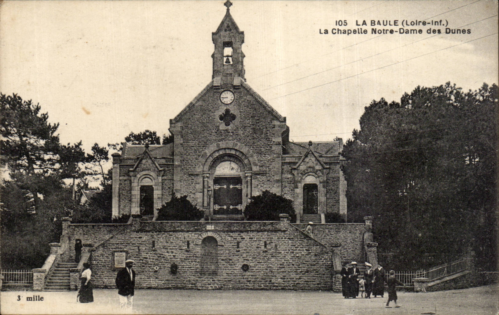 CPA a Baule La chapelle Notre DAme des dunes 