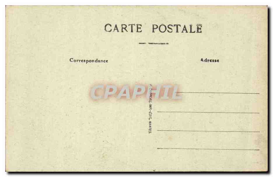 CPA a Baule La chapelle Notre DAme des dunes  — Rückseite