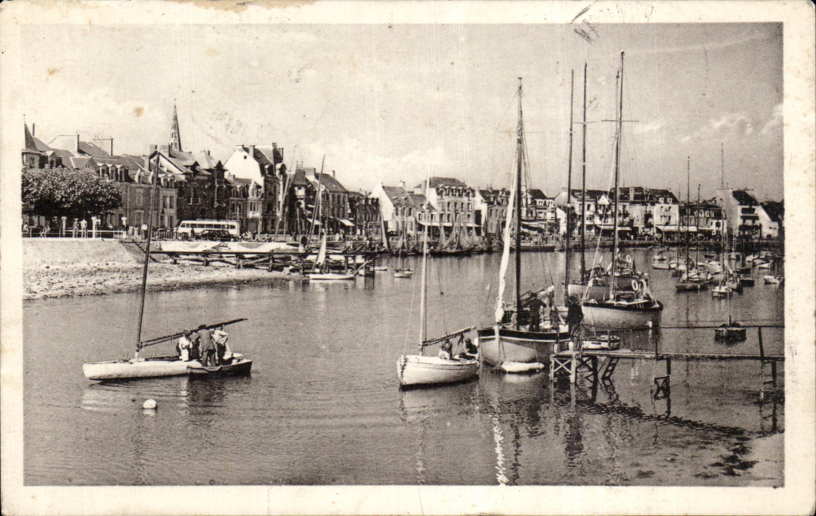 CPA Le Pouliguen Le port