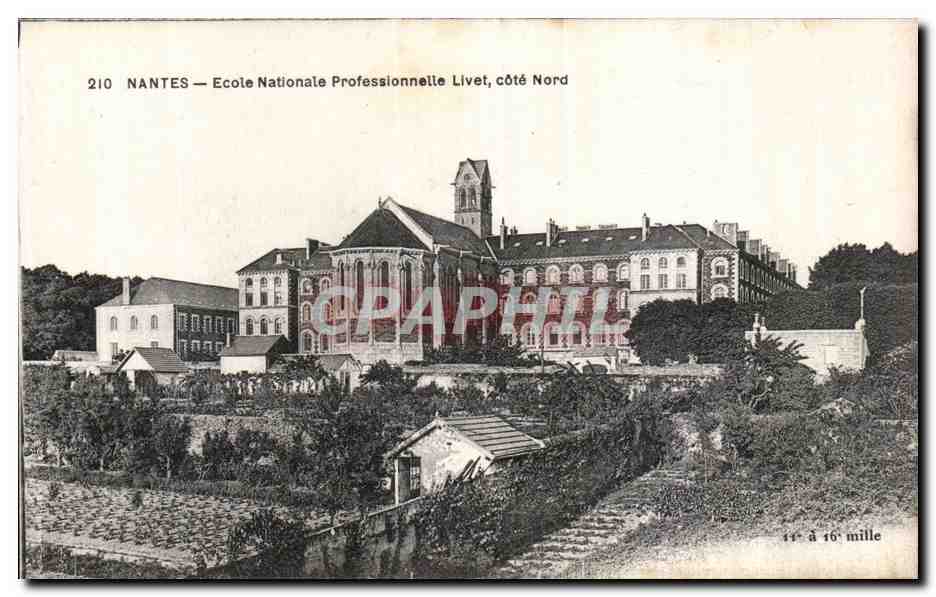 Nantes CPA Ecole normale professionnelle Livet Cote Nord