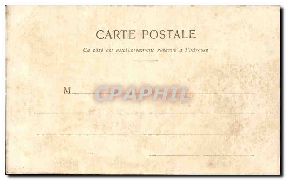 CPA Saille La recolte de sel Folklore Costume — Rückseite