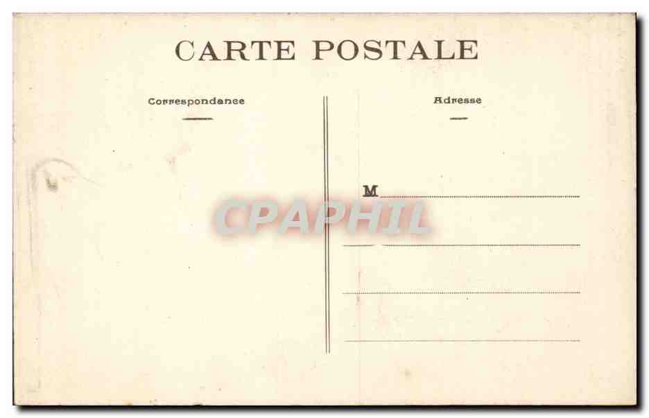 CPA Nantes la cathedrale Tombeau du Gal Lamoriciere Statue de la cahrite — Verso